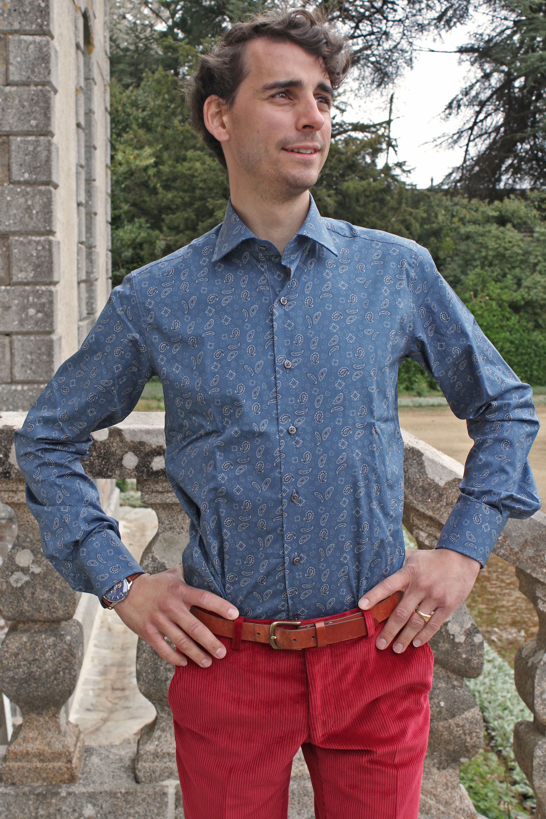 Chemise en cachemire homme best sale