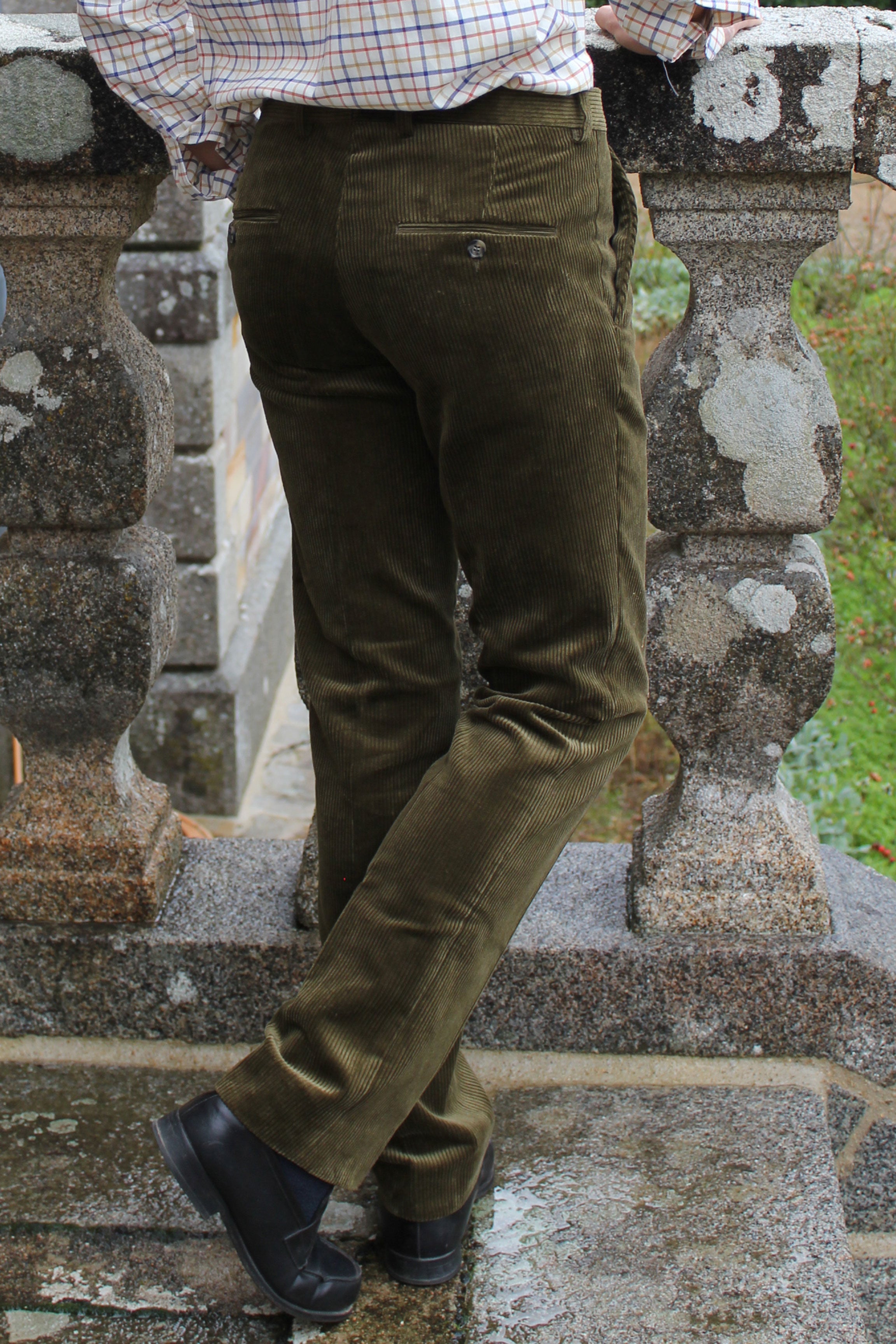 Pantalon chino velours homme top