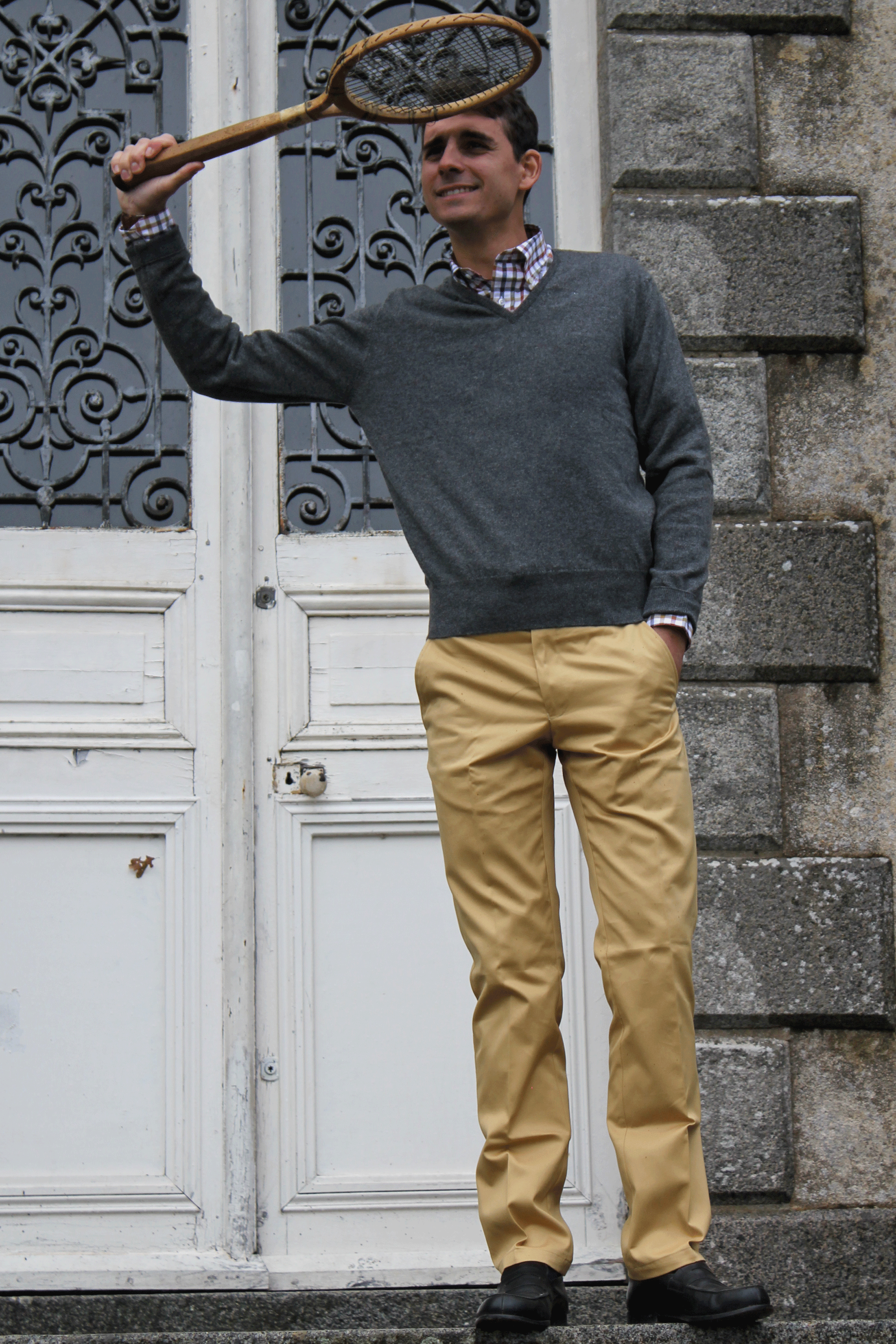 Pull de discount couleur homme