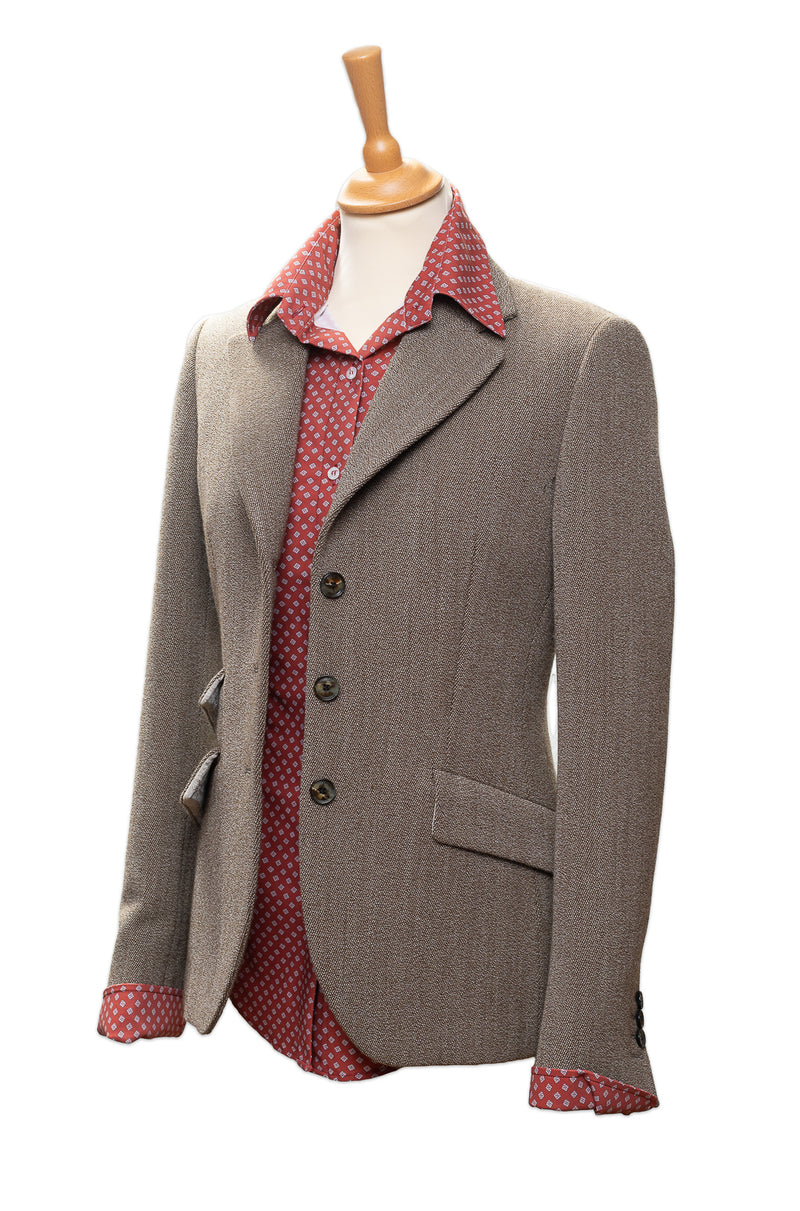 Blazer pour femme en tweed anglais