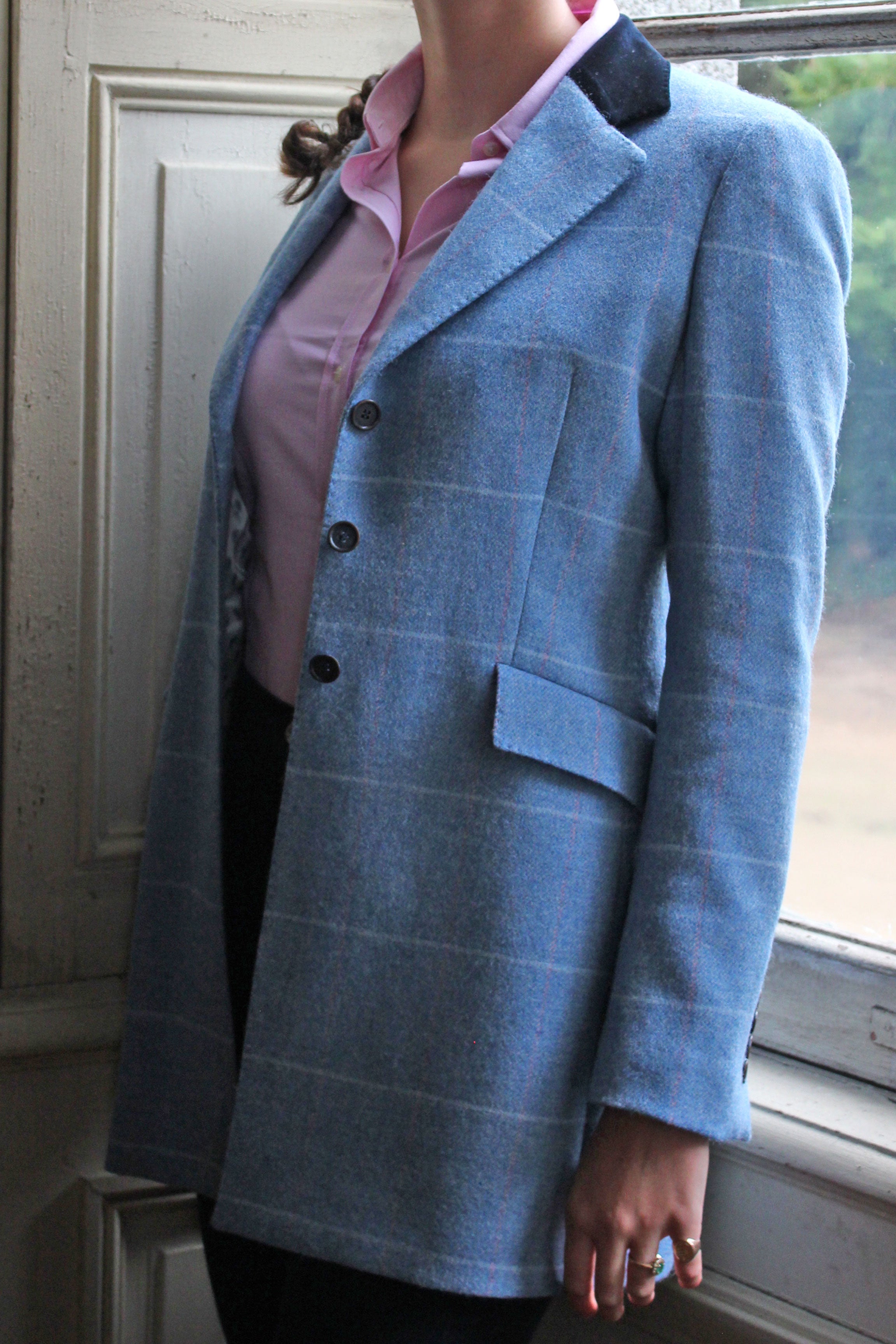 Manteau tweed femme 