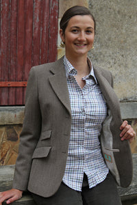 Blazer pour femme en tweed