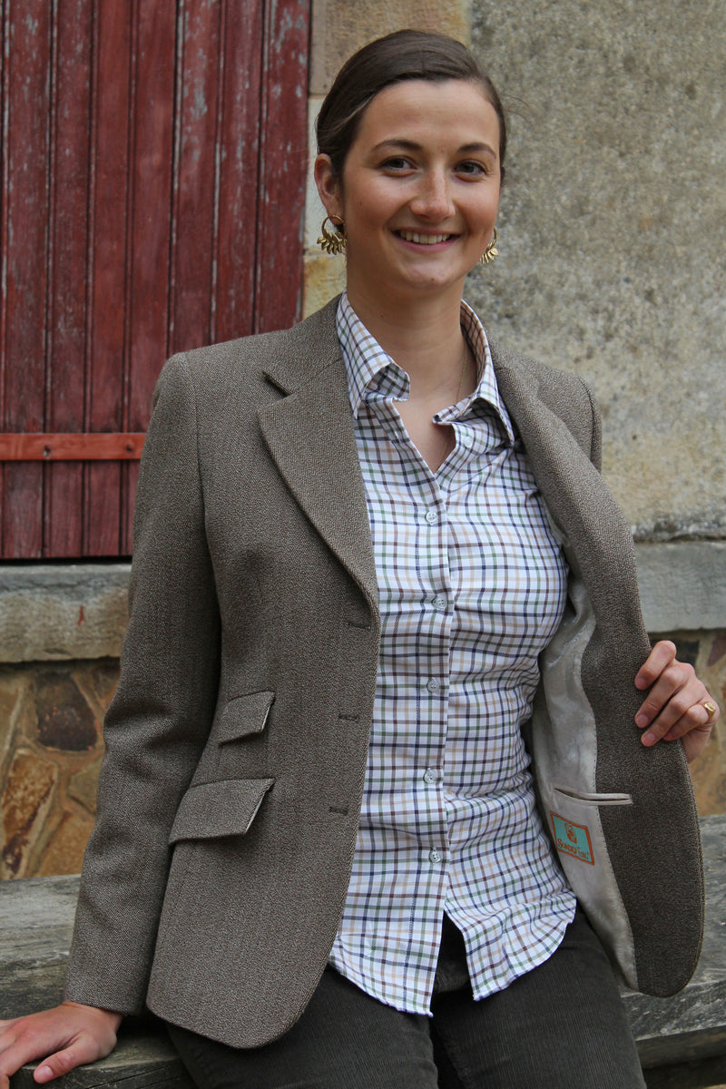 Blazer pour femme en tweed