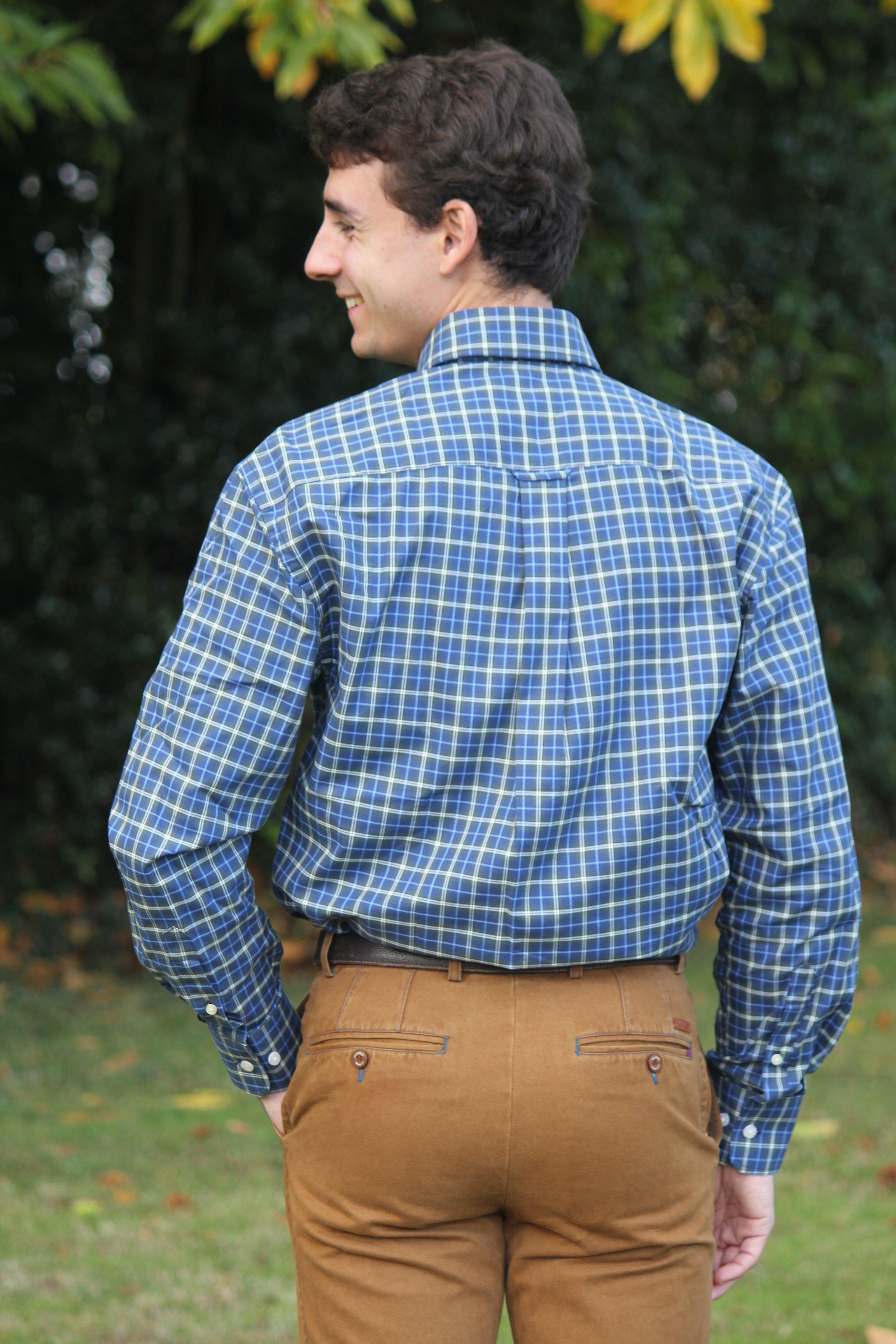 Chemise à carreaux bleus - Influx - Chemises | Mon Petit Doudou Chemise à carreaux bleus - Influx - Chemises | Mon Petit Doudou