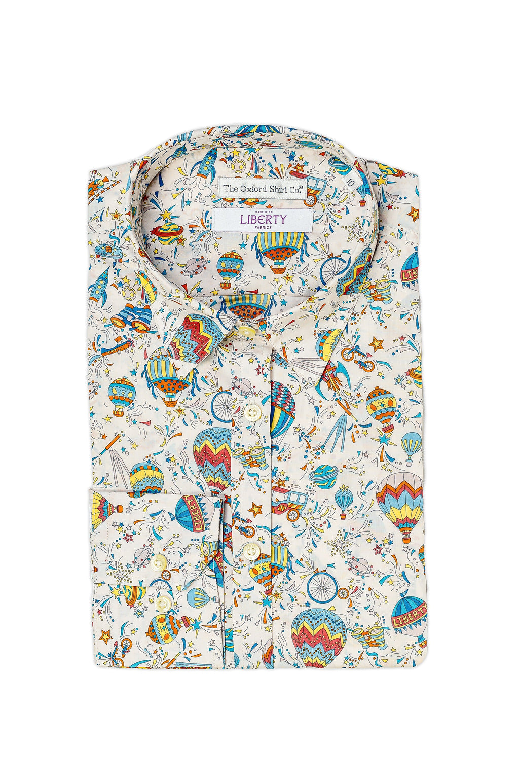 Chemisier liberty femme motif Montgolfière