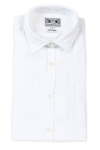 Chemise blanche en lin homme