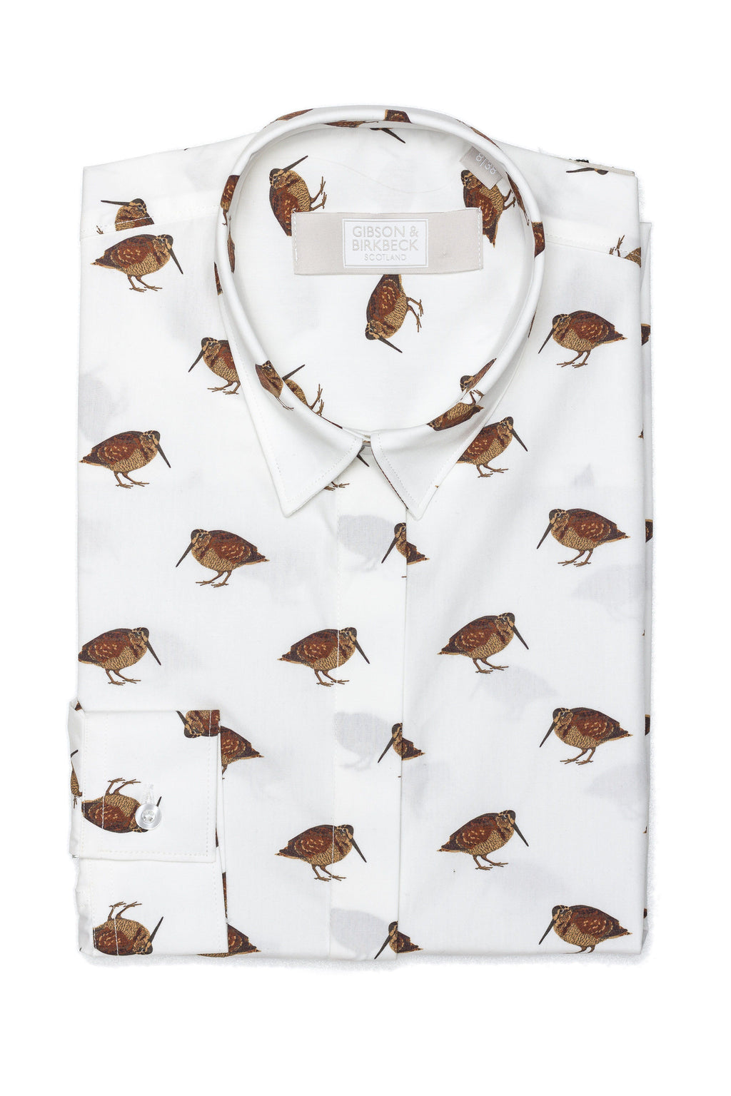 Chemisier femme motif oiseau