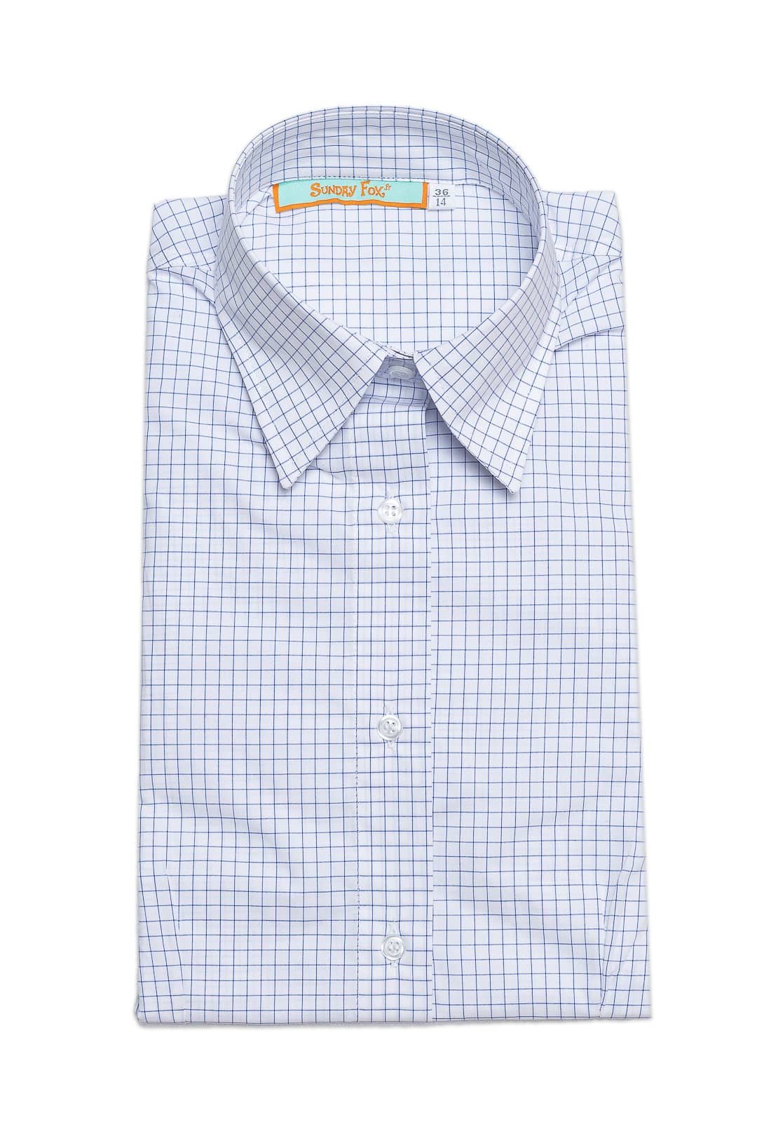 Chemise a sales carreaux femme bleu