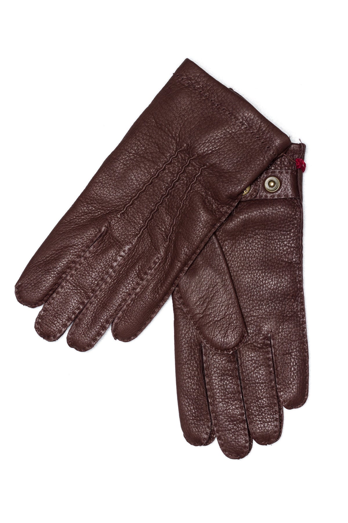 Gants cuir homme cachemire