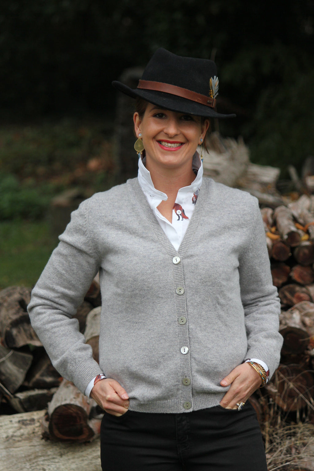 Gilet pour femme en laine