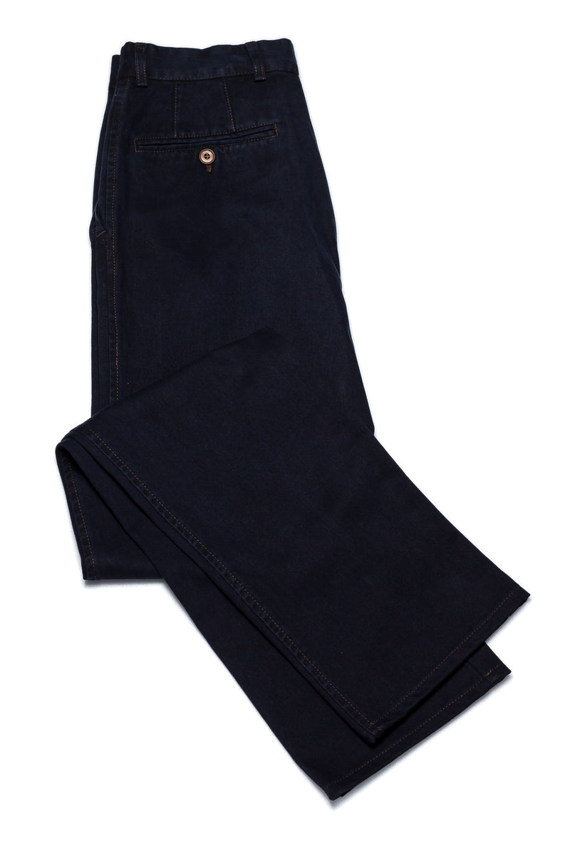 pantalon homme bleu marine