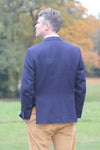 Blazer homme bleu marine