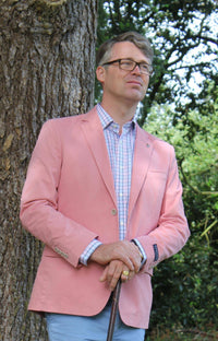 Veste homme rose 