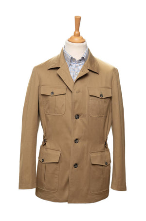 Photo studio veste saharienne homme